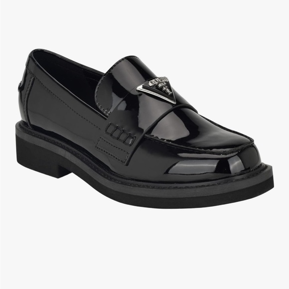 Guess Shoes - Guess Women’s Black Patent Loafers , Size 8